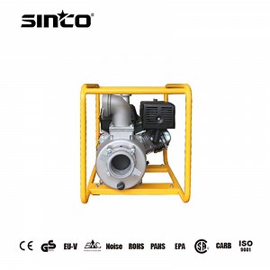 [Hot Item] 4 Inch 100 mm Gasoline Clean Water Pump Self-Priming Job Site Water Pump