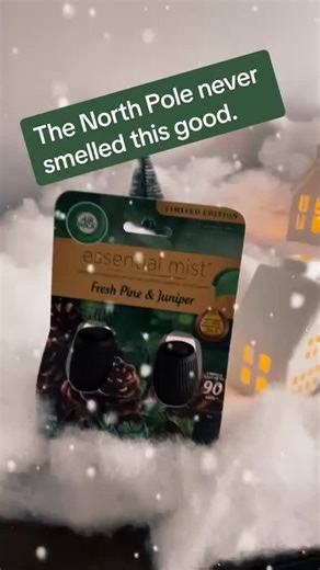 Add the finishing touches to your winter village with limited edition Air Wick Essential MistⓇ seasonal scents. #ScentsOfTheSeason #HolidaysWithAirWick #airwick #essentialoils #wintervibes