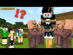 Why Did The Villagers Capture My Friend in Minecraft!