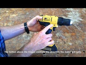 Cordless Drill Safety Tips