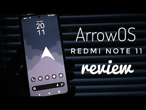 Обзор|ArrowOS Android 12 для Redmi Note 11