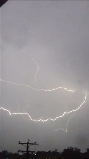 MASSIVE Lightning Storm Turns Night Into Day
