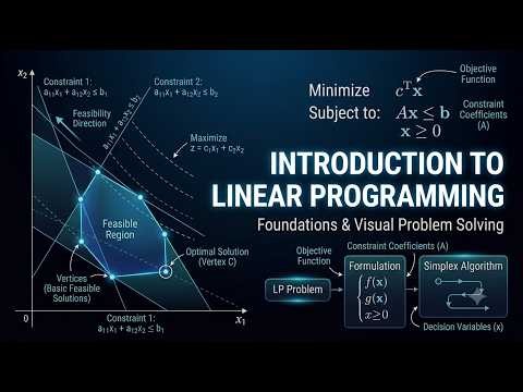 Introduction to Linear Programming: Foundations & Visual Solving