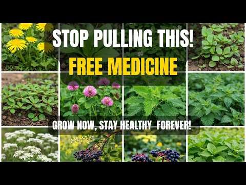 The $0 Backyard Pharmacy- 10 Medicinal -Weeds- You Should Never Pull