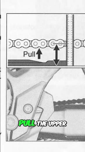 Motorcycle Drive Chain Slack EASY Guide to Service Manual Steps!