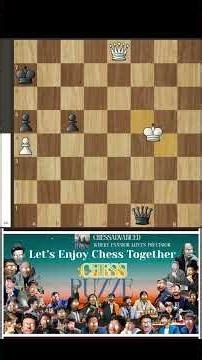One Endgame To Rule Em All!!!! All Concepts Of Reserved Tempos Most Important Endgame Concept #chess