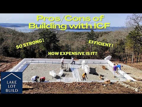 Pros and Cons of Building with ICF. One year later in our ICF house!