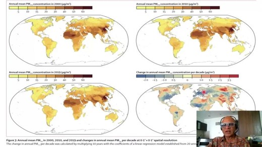 8A - PM2.5 has Risen Rapidly across the Globe even Improving Regions are at Unsafe levels still! | Raghu Murtugudde