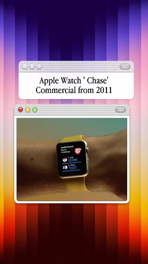 Apple Watch 'Chase' Commercial 2011
