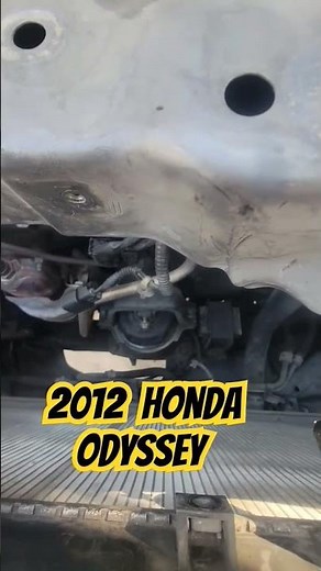 Motor mount replace in a 2011- 2017 Honda Odyssay v6