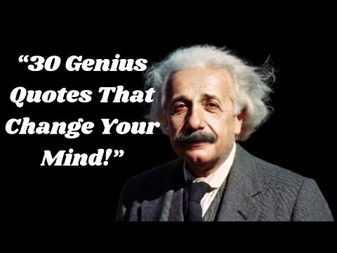 30 Powerful Albert Einstein Quotes That Will Change Your Life | Motivational Wisdom #motivation