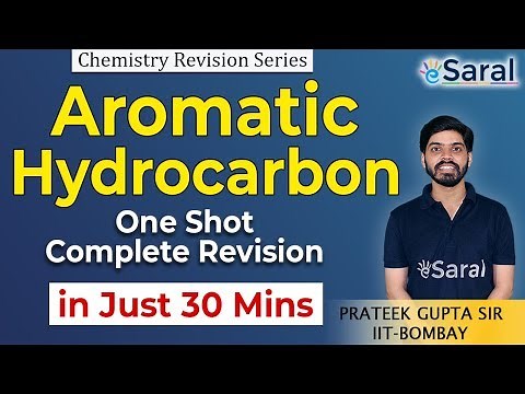 Aromatic Hydrocarbons One Shot Revision| Chemistry Class 11, NEET, JEE | eSaral | Prateek Sir