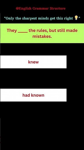 English Grammar Practice | Past Simple vs Past Perfect #englishlearning #englishgrammar