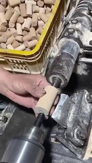 fast process of making wooden handles for cutting tools#shorts
