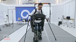 Kim Seung-Hwan is paraplegic, but he's able to stand and walk because of a creation he had a hand in. The Walkon Suit F1 was thought up by a group of South Korean researchers who got their inspiration from Marvel hero, Iron Man. | Inside Edition