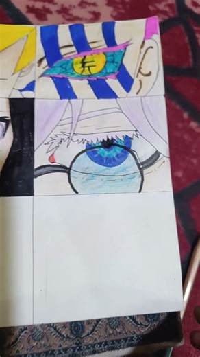 gojo eyes drawing