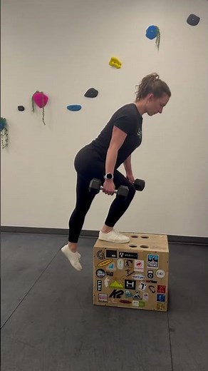 Weighted Box Step Ups