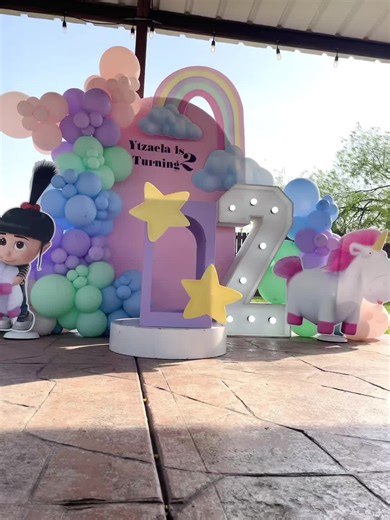 Agnes Gru's Unicorn-Themed Birthday Party