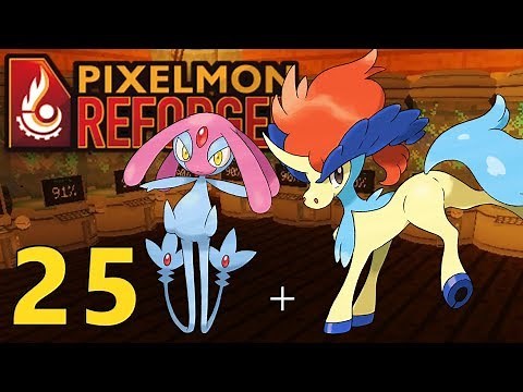 [25] Keldeo, Mesprit, and Fossil Maniac! (Pixelmon Reforged Gameplay)