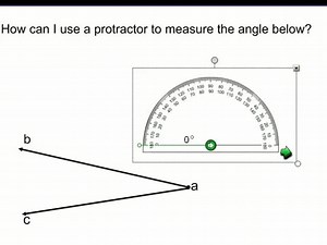 How to use a protractor