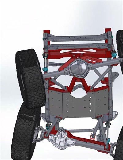 Jeep JKU 3 Link Front 4 Link Rear Suspension