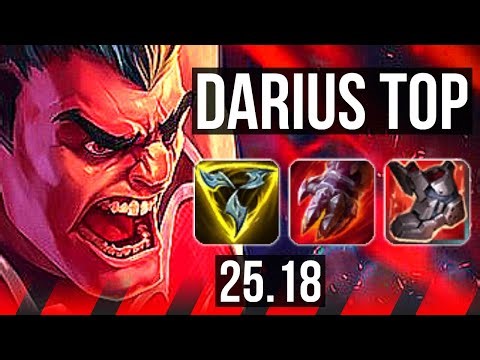 DARIUS vs YONE (TOP) | 6 solo kills, 500+ games | EUW Master | 25.18