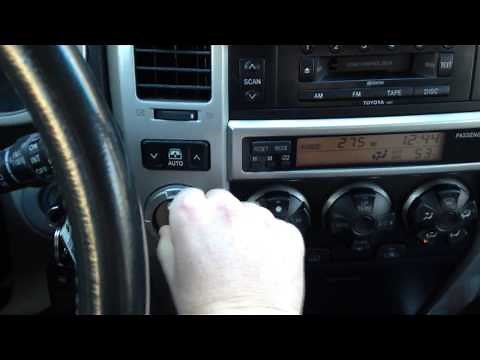 How to put a Toyota 4Runner into Lo 4 Wheel Drive