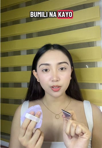 Nagiging OA ako dahil sa makeup puff and base brush na to' from @shawill_cosmetics 💜syempre #shawillcosmeticsph #shawillperfectcpbasemakeup #makeuppuff #foundationbrush #flatbrush