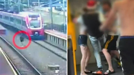 Train track near misses shared as warning