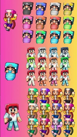 Minecraft omz Character Emoji Challenge: Can You Spot the Real one #minecraft #omzandcrystal #shorts