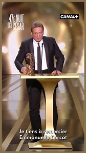 "J'ai 47 ans, c'est la 47e Cérémonie, c'est peut-être un signe" Benoît Magimel, César du Meilleur Acteur pour "De Son Vivant" #César2022 | CANAL