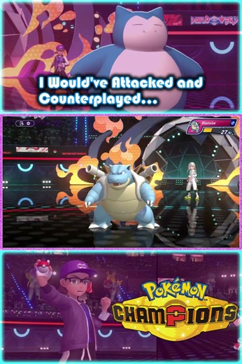 I Would've Attacked and Counterplayed... #pokemonchampions