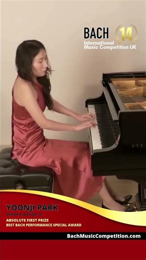 Yoonji Park | Bach International Music Competition UK Winner Showcase #bachpiano #pianomusic