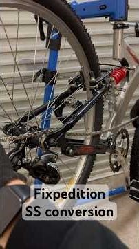 Single speed converting the Fixpedition – In the workshop