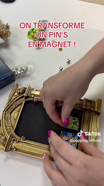 Transformez vos pin’s en magnets décoratifs !