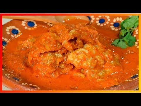 Riquisimo!!! Chicharrón en Salsa de Guajillo