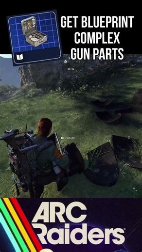 How to find the Complex Weapon Parts schematic 🧳 #arcraiders #gaming #arcraidersgame