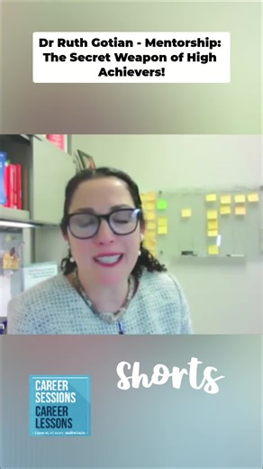 High achievers aren't born, they're mentored. Astronauts, Nobel laureates, Olympic champs all had teams of mentors. Unlock your potential. #Mentorship #SuccessMindset #CareerGrowth #PersonalDevelopment #AchieveMore Dr. Ruth Gotian is a globally recognized expert in mentorship and leadership development. Hailed by Nature, Wall Street Journal, and Columbia University, she was named a top 20 mentor worldwide. Thinkers50 ranked her as the #1 emerging management thinker in 2021, LinkedIn recognized h
