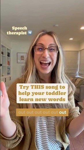 Every Parent Should Sing This to Their Toddler #toddlerspeech #languagedevelopment #parentingtip