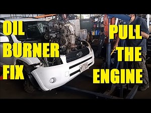 2AZ-FE Oil Burner Fix - Toyota RAV4 2.4-liter - PULL THE ENGINE! Corolla Matrix Scion TC