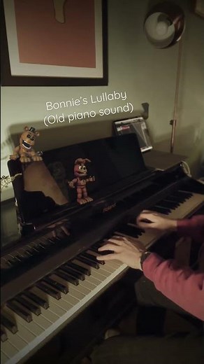Bonnie’s Lullaby from FNAF (old piano sound) #fnaf #fnaf2 #piano #pianomusic