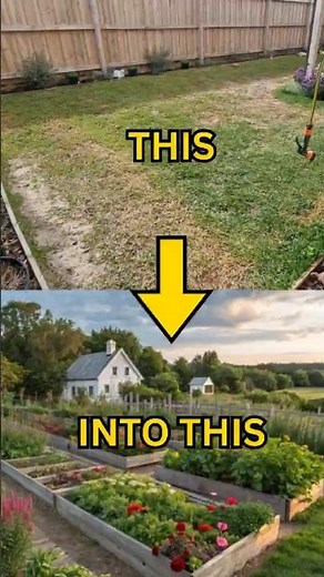 We Started Transforming Our Backyard Into a Homestead (Day 1)