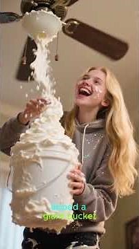 Pranks escalated… and the ceiling fan paid the price #latenight #viralstory