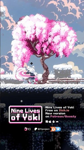 Nine Lives of Yoki #indiegame