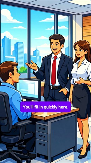 💼 First Day at a New Job – Easy English Self Introduction Conversation | Learn English for Work
