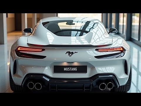 2025 Ford Mustang - V-8 Power, Advanced Tech, and Iconic Design!
