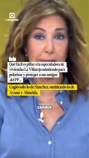 La especuladora manipuló las declaraciones de Maricarmen para borrar a Ayuso y Almeida del desahucio