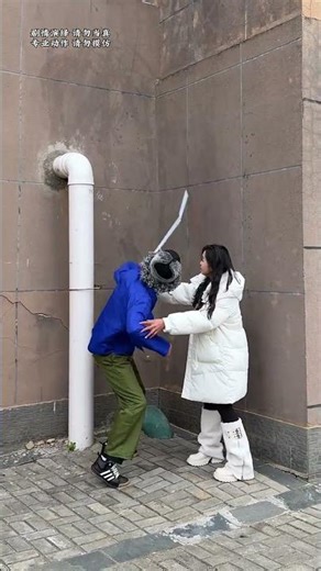 The Tough Old Man#funny #parkour #challenge