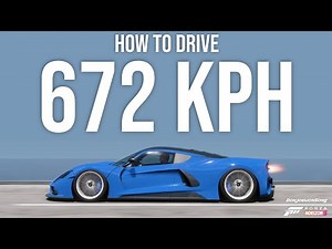 Forza Horizon 5 - HOW TO DRIVE 672KPH!!!