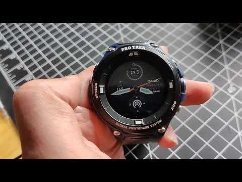 Casio Pro Trek WSD-F20A Smart Watch Overview